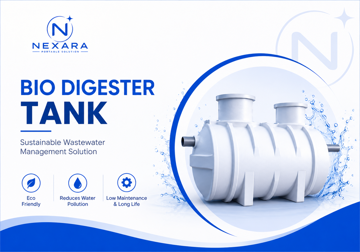 FRP bio digester