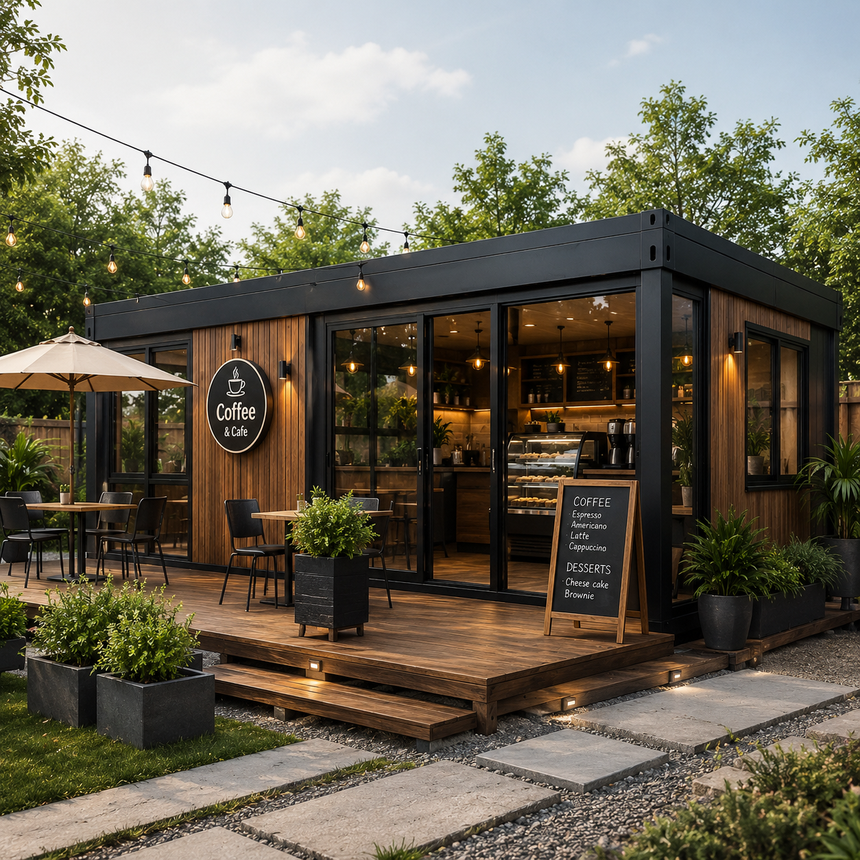 Prefabricated Restaurants & Cafés