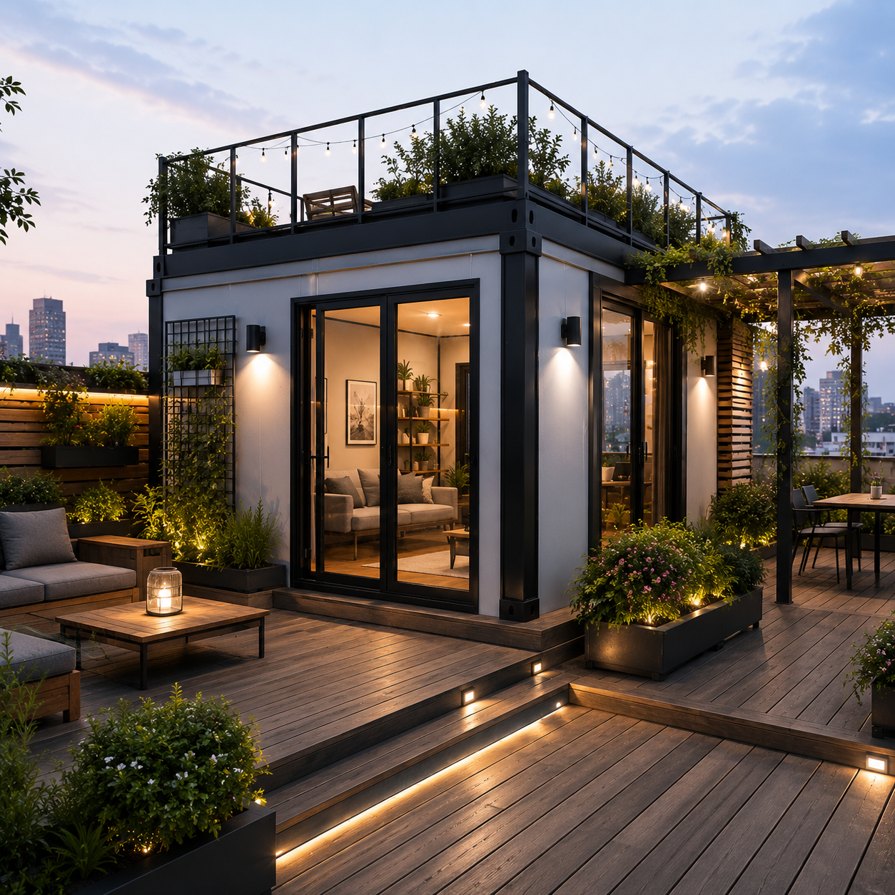 Prefabricated Terrace Gardens