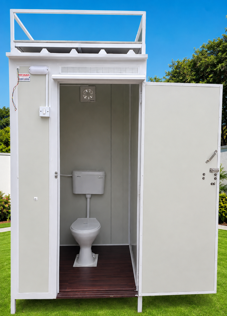 PUF Panel Portable Western Toilet