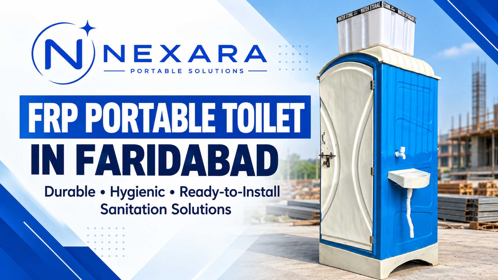 FRP Portable Toilet in Faridabad