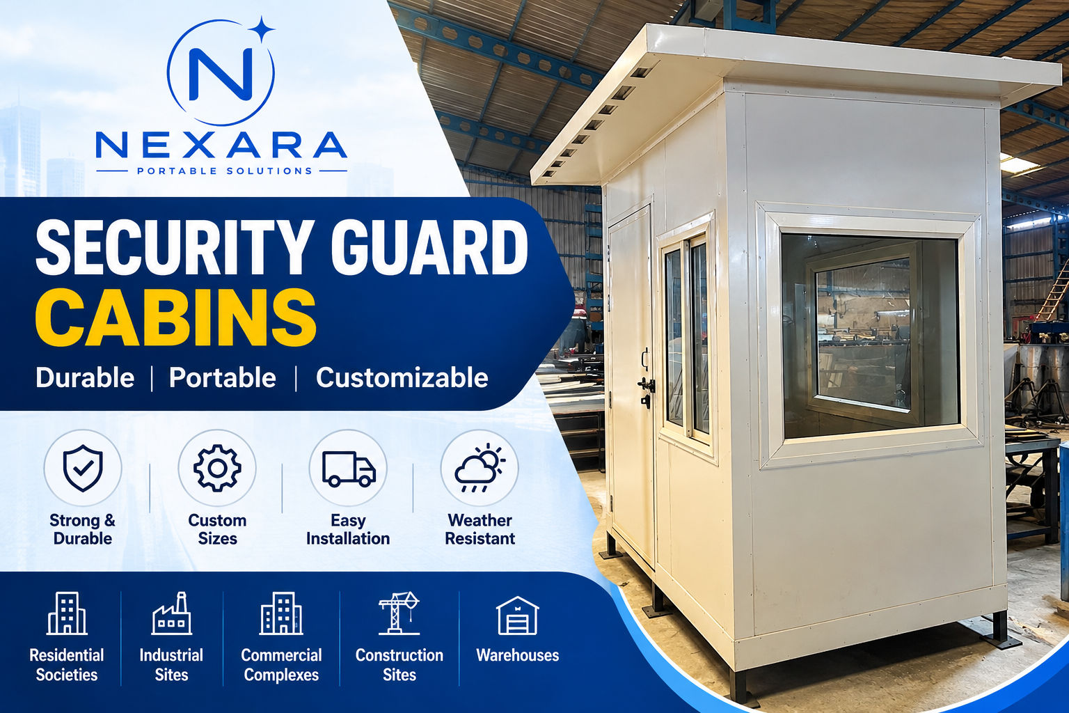 Security Guard Cabins